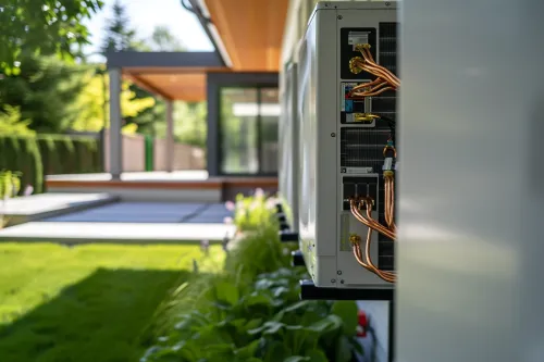 Connexion et mise en service de la climatisation pour un confort optimal.