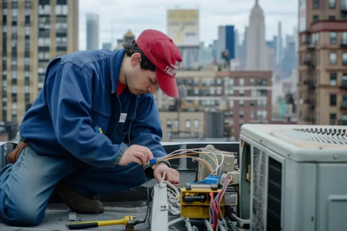 Inspection des symptômes de dysfonctionnement de la climatisation