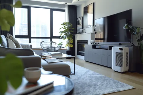 Mobilité et flexibilité d'un climatiseur portable flexible