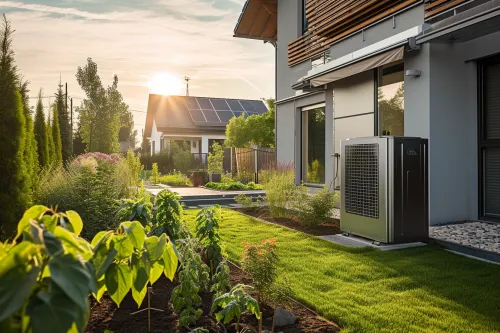 Installation de pompes à chaleur géothermiques, efficace et écologique.