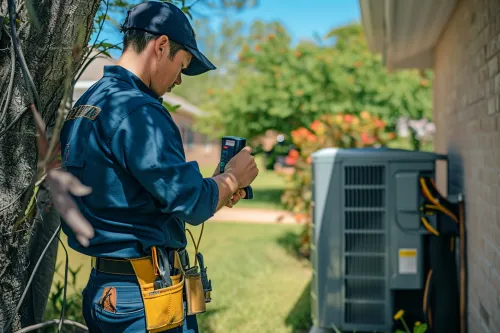 Indications de maintenance nécessaires pour la climatisation.